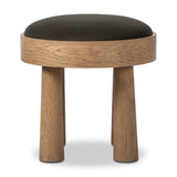 Louise Accent Stool - Modern Velvet Loden
