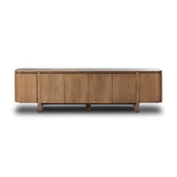Elle Media Console - Tawny Oak Veneer - Tawny Oak