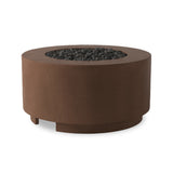 Damian Outdoor Fire Table - Clay Concrete
