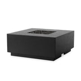 Donovan Outdoor Fire Table - Textured Ebony