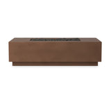Kenton Outdoor Fire Table - Clay Concrete