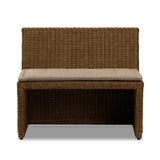 Build Your Own: Senna Woven Dining Banquette - Rodin Sand