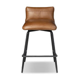 Ridley Swivel Bar + Counter Stool - Sonoma Chestnut