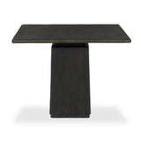 Althea Outdoor Dining Table-38" - Textured Bronze Aluminum | shipping 07/15/2026