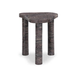 Manoli End Table - Smoke Plum Marble | shipping 06/25/2026