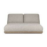 Evander Outdoor Double Chaise - Ramiro Ecru | shipping 07/25/2026