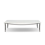Idalia Outdoor Coffee Table - White Marble | shipping 07/10/2026
