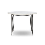 Idalia Outdoor Dining Table-42" - White Marble | shipping 07/10/2026