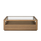 Shiloh Coffee Table - Tempered Glass | shipping 08/10/2026