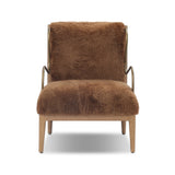 Yesenia Chair - Ochre Shearling | shipping 08/15/2026