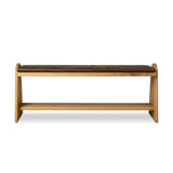 Landrea Accent Bench - Havana Brown | shipping 08/25/2026