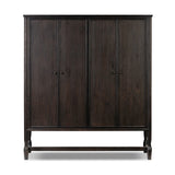 Bari Wide Cabinet - Smoked Black Resawn Oak | shipping 11/10/2026