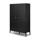 Rosedale Cabinet - Ebony Oak Veneer | shipping 08/25/2026