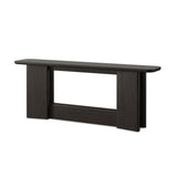 Nadine Console Table - Smoked Black Oak Veneer | shipping 08/12/2026
