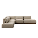 Adler Outdoor 5-Piece Sectional + Bumper Chaise - Concha Fog | shipping 09/25/2026