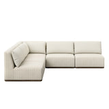 Adler Outdoor 5-Piece Sectional - Amalfi Natural