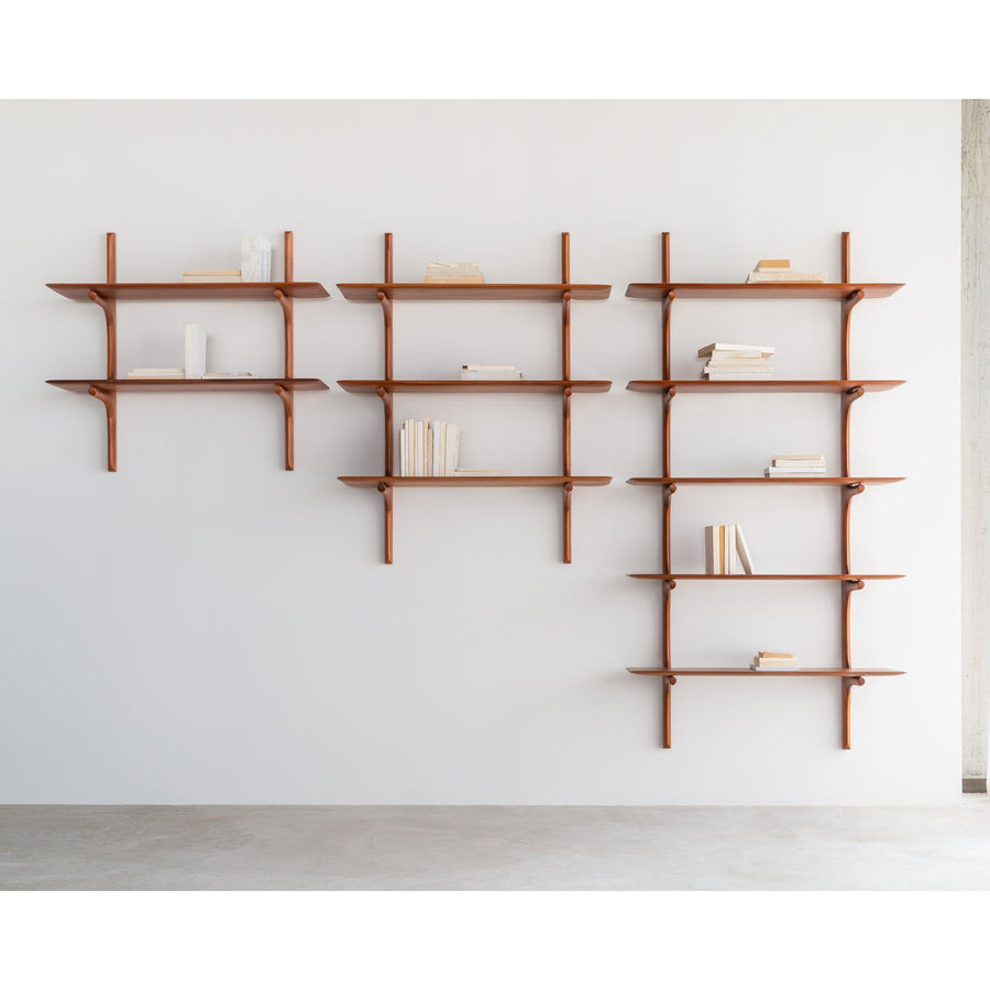 Mahogany Wall Shelves | shipping 12/31/2023