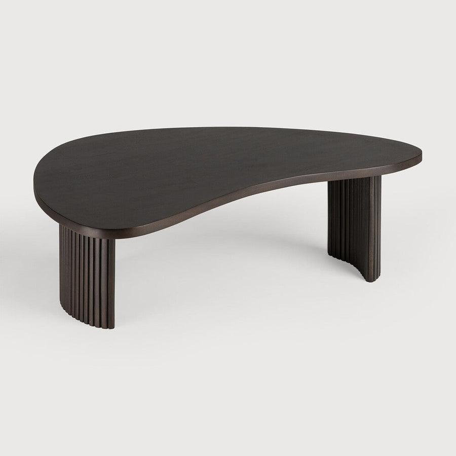 Mahogany Boomerang Coffee Table - Floor Model