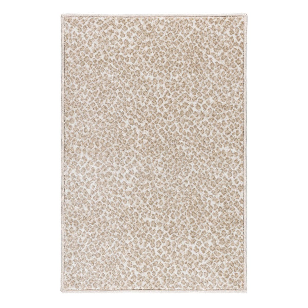 Beige Cheetah Custom Rug