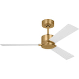 Burnished Brass with Matte White Blades