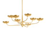 Taormina Chandelier - Vintage Gold Leaf