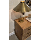 Egon Antique Brass Iron Table Lamp
