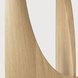 Geometric Side Table - Oak