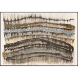 Layered Mountains Art - 58 x 40