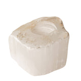Selenite Votive Holder