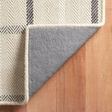 Beige/Charcoal Jackson Custom Rug