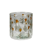 Tiny Flower Hurricane, Glass - Sm