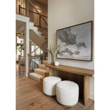 Brinton Rustic Oak Console Table