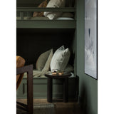 Roller Mahogany Dark Brown Max Stool