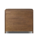 Agatha Nightstand - Dark Brown Walnut - Dark Brown Walnut Veneer