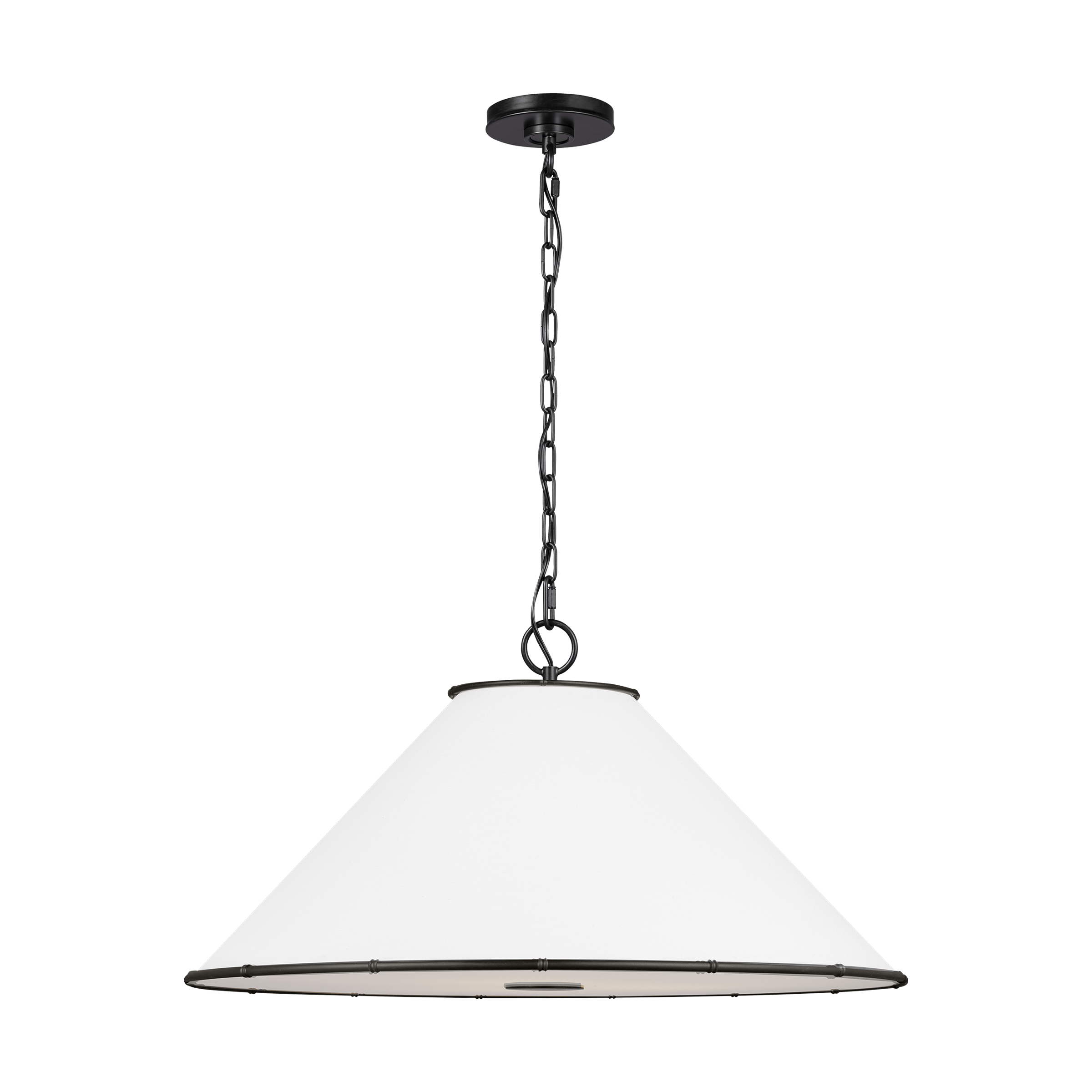 Featuring Aldric Medium Pendant Aged Iron by Visual Comfort at Amethyst Home. Elevate your style with the Aldric Medium Pendant. Crafted with a timeless aged iron finish, this pendant adds a touch of sophistication to any space. Its elegant design provides the perfect focal point, making it a must-have for those seeking a luxurious and exclusive statement piece.
Overall Dimensions. Amethyst Home provides interior design, new construction, custom furniture, and area rugs in the San Diego metro area