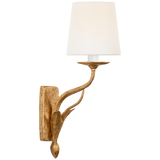 Featuring Amalfi 15" Sconce Milano Gold by Visual Comfort at Amethyst Home. Illuminate your space with the elegant and exclusive Amalfi 15" Sconce in Milano Gold. Crafted with sophistication and style, this sconce adds a touch of luxury to any room. Its sleek design and warm golden hue create a tasteful ambiance that is sure to please. Upgrade your decor with the Amalfi Sconce.
Ov. Amethyst Home provides interior design, new construction, custom furniture, and area rugs in the Charlotte metro area