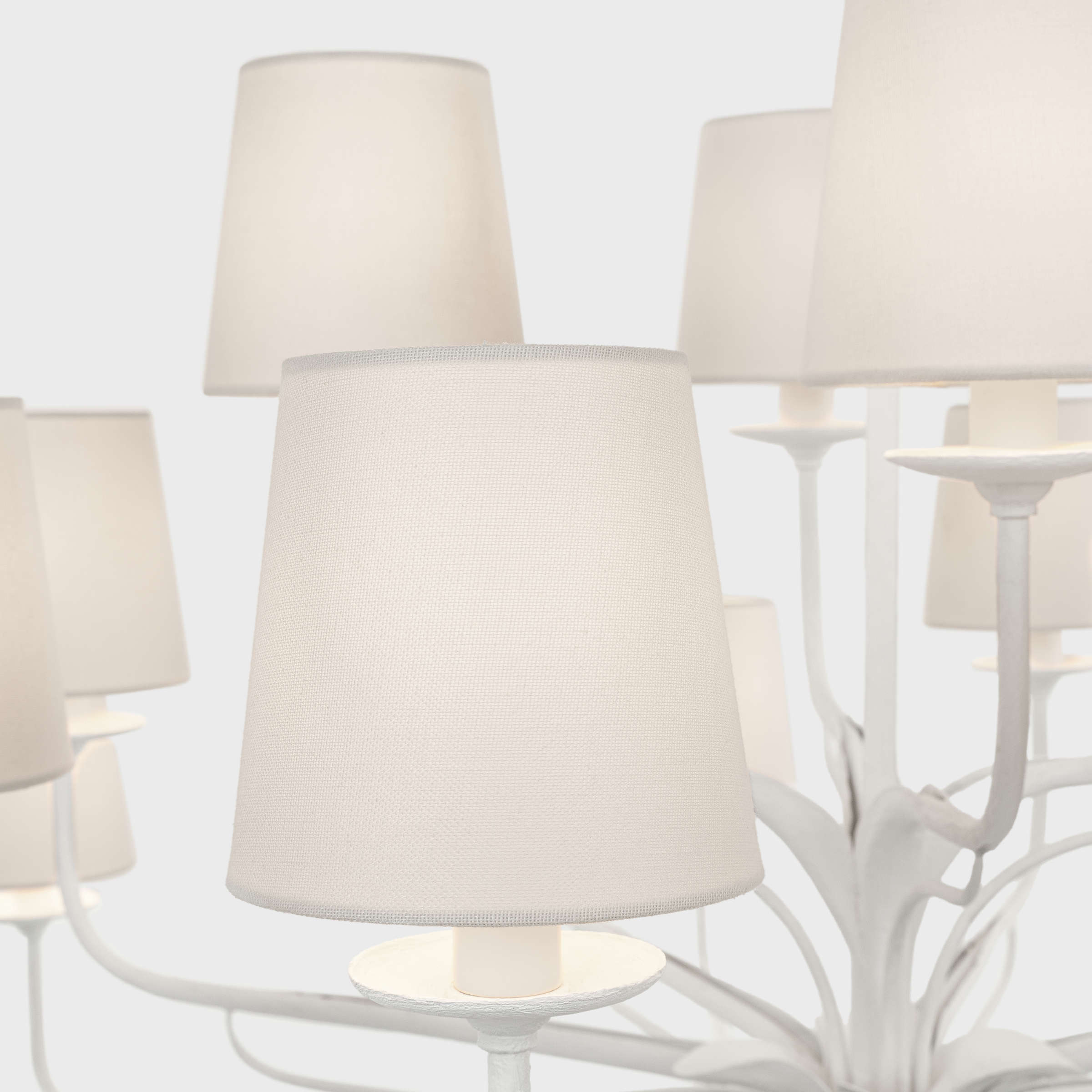 Featuring Amalfi 50" Three-Tiered Chandelier Plaster White by Visual Comfort at Amethyst Home. Illuminate your space with the Amalfi 50" Three-Tiered Chandelier in Plaster White. This elegant chandelier adds a touch of sophistication to any room. Featuring three tiers, it provides a grand and luxurious aesthetic. Perfect for adding a touch of exclusivity to your home.
Overall D. Amethyst Home provides interior design, new construction, custom furniture, and area rugs in the Laguna Beach metro area