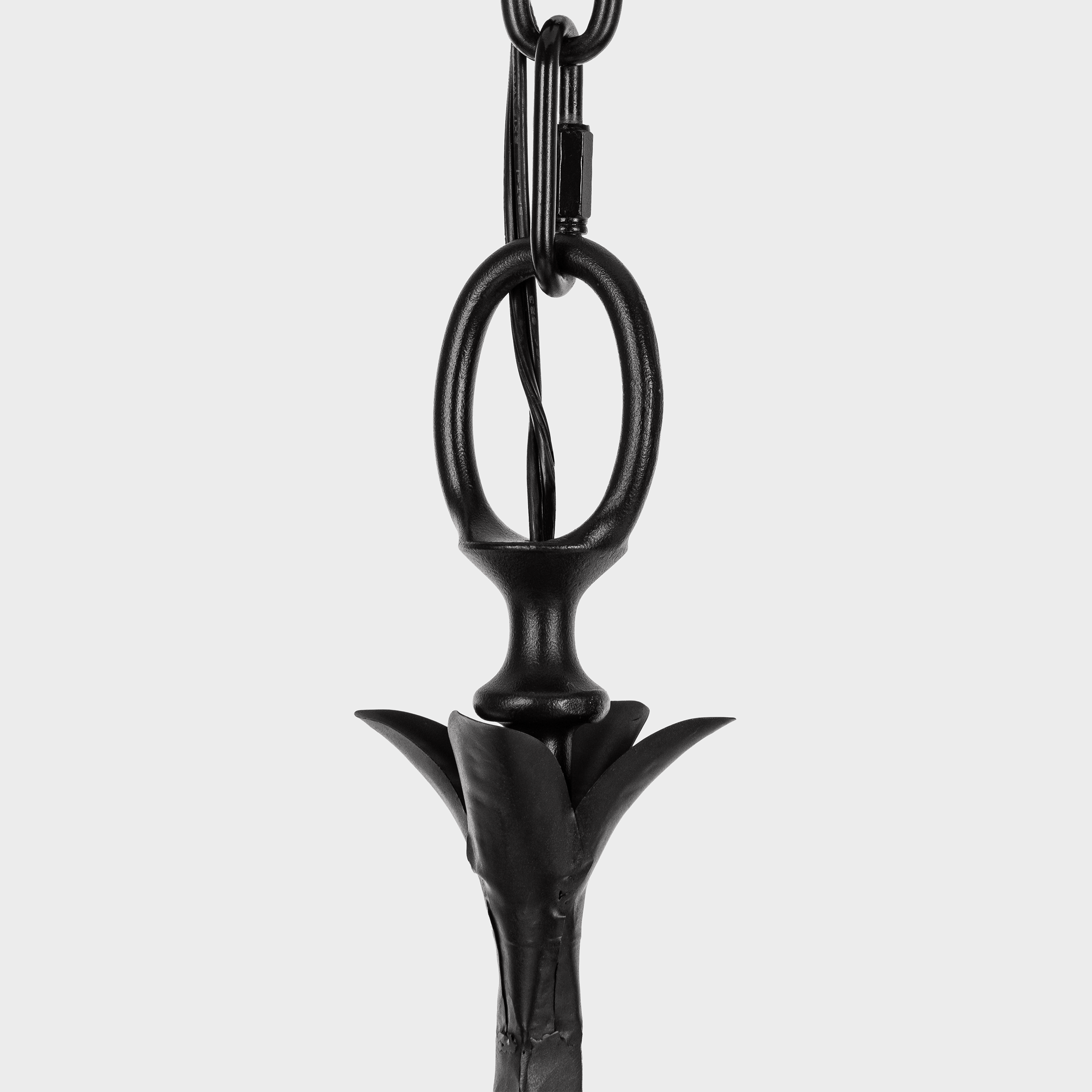 Featuring Amalfi 50" Three-Tiered Chandelier Waxed Black by Visual Comfort at Amethyst Home. Illuminate your space with the Amalfi 50" Three-Tiered Chandelier in Waxed Black. The sophisticated chandelier adds a touch of luxury to any room, casting cascading light and creating an elegant ambiance. Elevate your decor with this exclusive and tasteful piece inspired by the world of art a. Amethyst Home provides interior design, new construction, custom furniture, and area rugs in the Dallas metro area