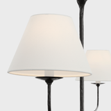 Featuring Amalfi 57" Linear Chandelier Waxed Black by Visual Comfort at Amethyst Home. Experience timeless elegance with our Amalfi 57" Linear Chandelier in Waxed Black. This luxurious chandelier adds a touch of sophistication to any space, effortlessly illuminating with its refined design. Elevate your home with this exclusive and artistic piece.. Amethyst Home provides interior design, new construction, custom furniture, and area rugs in the Scottsdale metro area