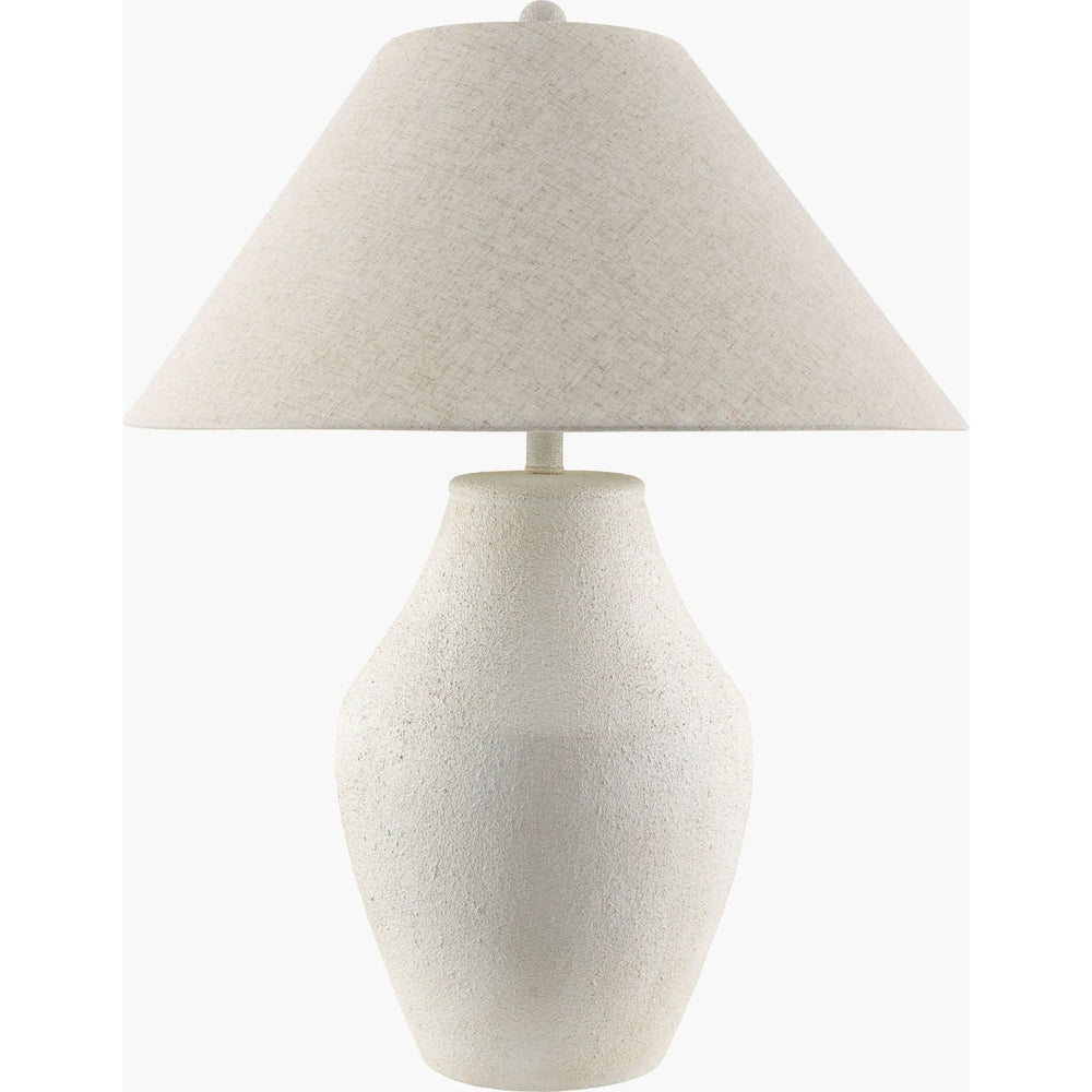Featuring Amaryllis Accent Table Lamp by Surya at Amethyst Home. Illuminate your space with the Amaryllis Accent Table Lamp. With its elegant design and warm lighting, this table lamp adds sophistication to any room. Handcrafted with exquisite attention to detail, it is a perfect addition to your home decor. Ready to ship for your convenience.
Overall Dim. Amethyst Home provides interior design, new home construction design consulting, vintage area rugs, and lighting in the Los Angeles metro area.