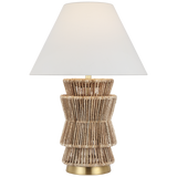 Featuring Antigua 30" Layered Table Lamp Natural Abaca and Antique-Burnished Brass by Visual Comfort at Amethyst Home. Antigua 30" Layered Table Lamp in Natural Abaca and Antique-Burnished Brass with Linen Shade
Overall Dimensions: 20.5" L x 20.5" W x 29.25" H Weight: 9 lbs.. Amethyst Home provides interior design, new construction, custom furniture, and area rugs in the Alpharetta metro area