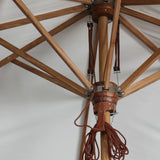 Baska Outdoor Rectangular Umbrella - Fine Sanded Teak-Fsc / Arashi Salt - Arashi Salt | shipping 10/10/2026