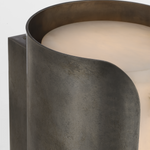 Featuring Armise 14" Sconce Mottled Pewter by Visual Comfort at Amethyst Home. Armise 14" Sconce in Mottled Pewter with Alabaster
Overall Dimensions: 7" L x 7" W x 14" H Weight : 18 lbs.. Amethyst Home provides interior design, new construction, custom furniture, and area rugs in the Des Moines metro area