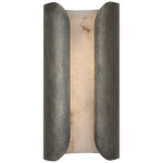 Featuring Armise 14" Sconce Mottled Pewter by Visual Comfort at Amethyst Home. Armise 14" Sconce in Mottled Pewter with Alabaster
Overall Dimensions: 7" L x 7" W x 14" H Weight : 18 lbs.. Amethyst Home provides interior design, new construction, custom furniture, and area rugs in the Los Angeles metro area