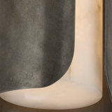 Featuring Armise 14" Sconce Mottled Pewter by Visual Comfort at Amethyst Home. Armise 14" Sconce in Mottled Pewter with Alabaster
Overall Dimensions: 7" L x 7" W x 14" H Weight : 18 lbs.. Amethyst Home provides interior design, new construction, custom furniture, and area rugs in the Miami metro area