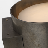 Featuring Armise 14" Sconce Mottled Pewter by Visual Comfort at Amethyst Home. Armise 14" Sconce in Mottled Pewter with Alabaster
Overall Dimensions: 7" L x 7" W x 14" H Weight : 18 lbs.. Amethyst Home provides interior design, new construction, custom furniture, and area rugs in the Nashville metro area