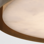 Featuring Armise 28" Drum Chandelier Mottled Brass by Visual Comfort at Amethyst Home. Armise 28" Drum Chandelier in Mottled Brass with Alabaster
Overall Dimensions: 27.5" L x 27.5" W x 241.25" HWeight: 128 lbs.. Amethyst Home provides interior design, new construction, custom furniture, and area rugs in the Alpharetta metro area