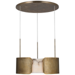 Featuring Armise 28" Drum Chandelier Mottled Brass by Visual Comfort at Amethyst Home. Armise 28" Drum Chandelier in Mottled Brass with Alabaster
Overall Dimensions: 27.5" L x 27.5" W x 241.25" HWeight: 128 lbs.. Amethyst Home provides interior design, new construction, custom furniture, and area rugs in the Seattle metro area