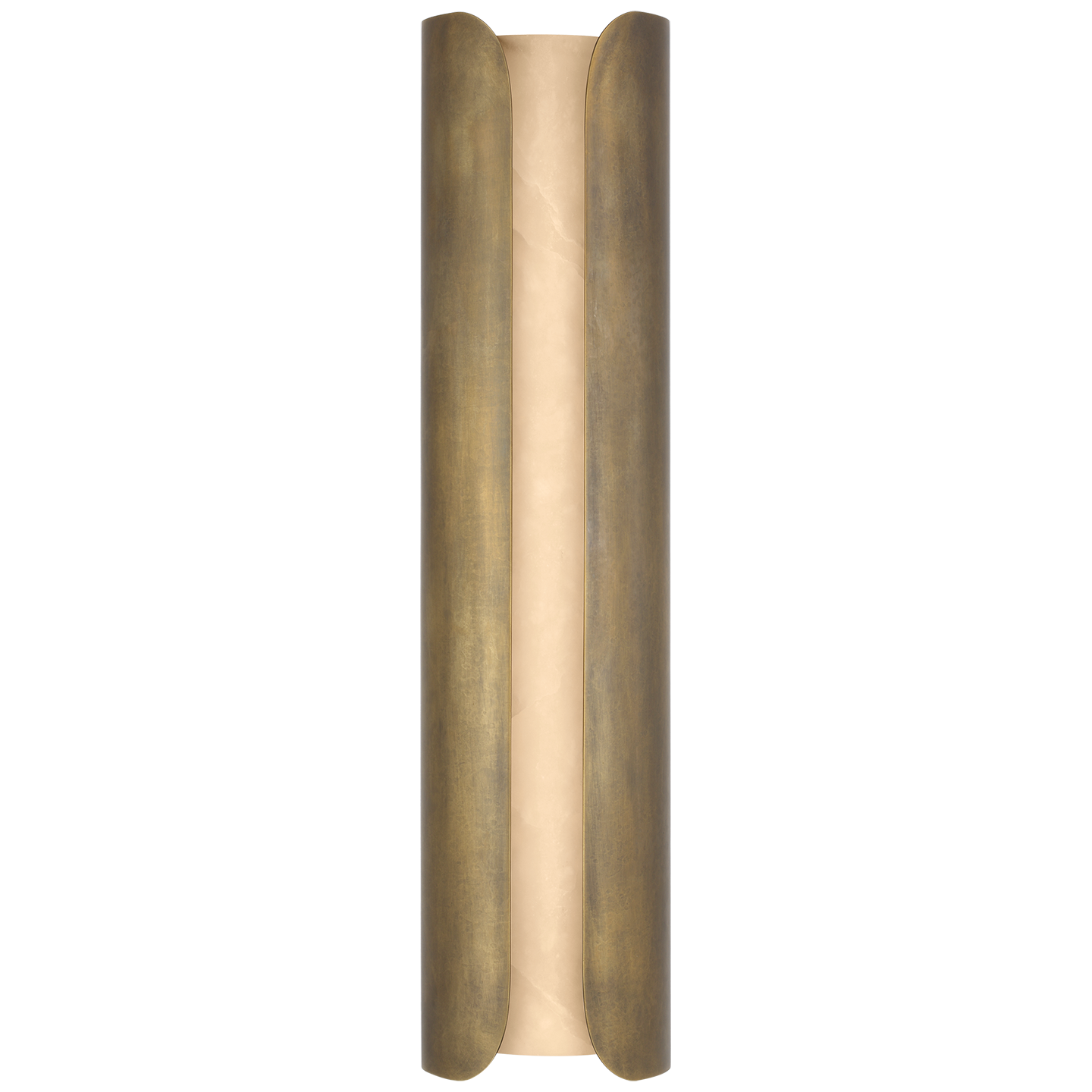 Featuring Armise 29" Sconce Mottled Brass by Visual Comfort at Amethyst Home. Introducing the Armise 29" Sconce Mottled Brass, a sophisticated and exclusive addition to your home decor. This elegant sconce provides soft, warm lighting and adds a touch of luxury to any room. Crafted with a mottled brass finish, it is a truly tasteful and artistic piece.
Overall Dimensions: 7" L x 7". Amethyst Home provides interior design, new construction, custom furniture, and area rugs in the Portland metro area