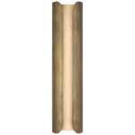 Featuring Armise 29" Sconce Mottled Brass by Visual Comfort at Amethyst Home. Introducing the Armise 29" Sconce Mottled Brass, a sophisticated and exclusive addition to your home decor. This elegant sconce provides soft, warm lighting and adds a touch of luxury to any room. Crafted with a mottled brass finish, it is a truly tasteful and artistic piece.
Overall Dimensions: 7" L x 7". Amethyst Home provides interior design, new construction, custom furniture, and area rugs in the Portland metro area